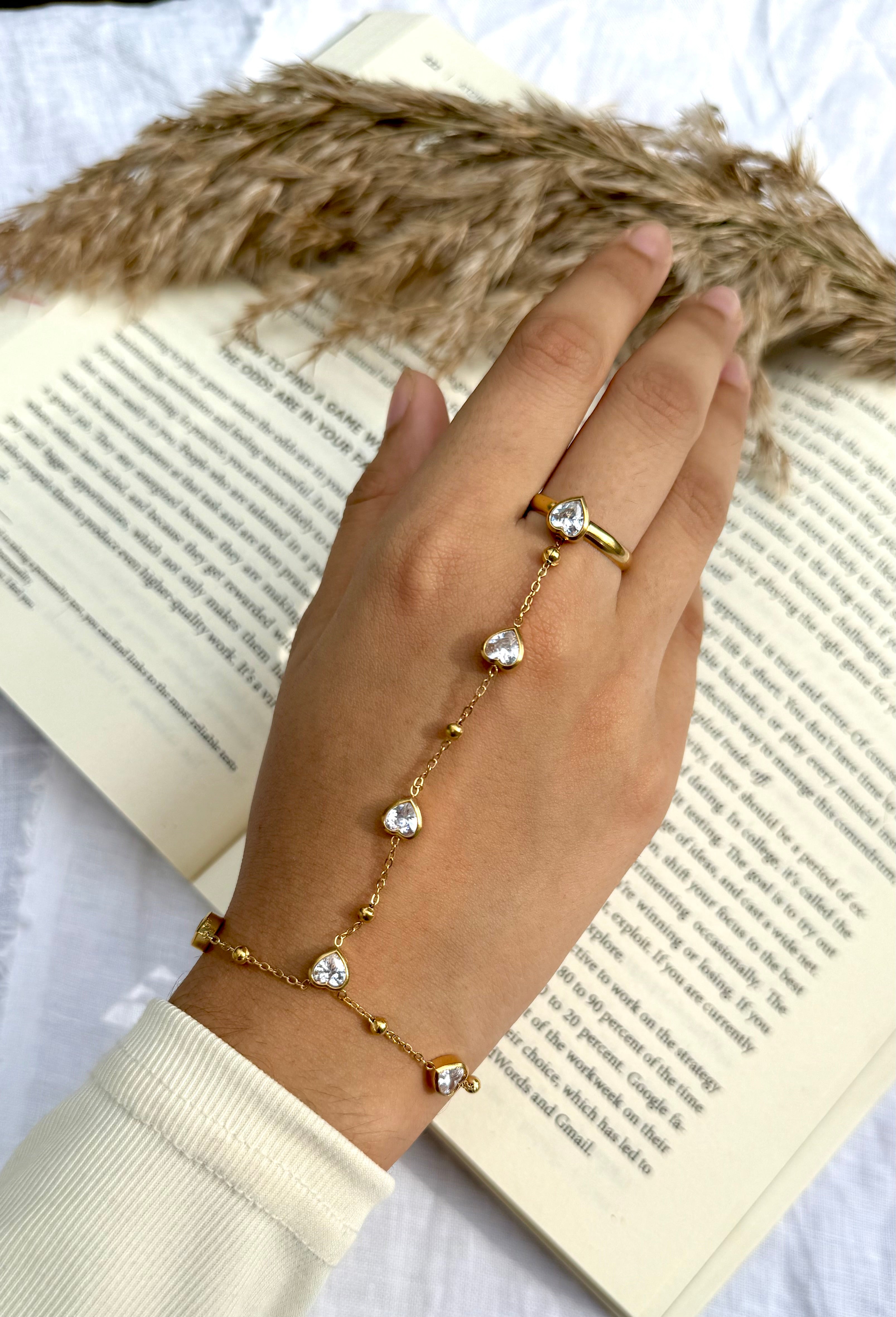 Gleam Drop Hand Chain