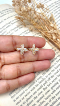 Floral Cluster Stud