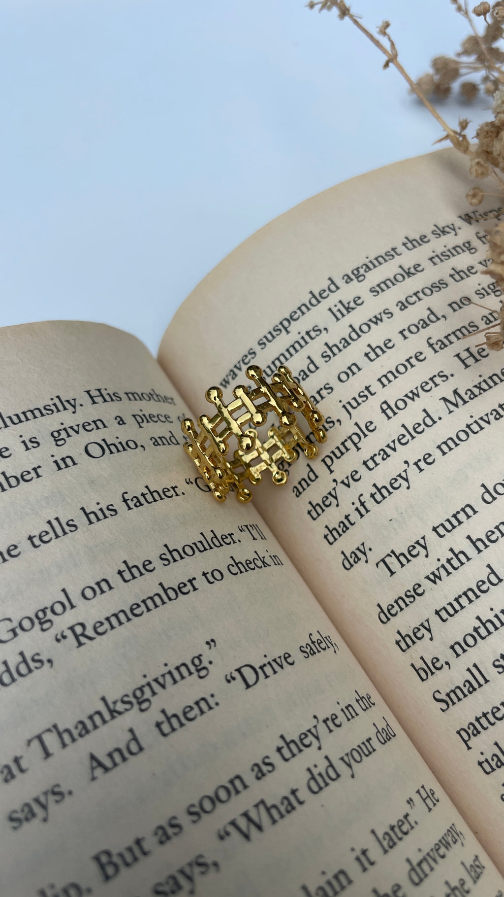 Adjustable Infinity Link Ring