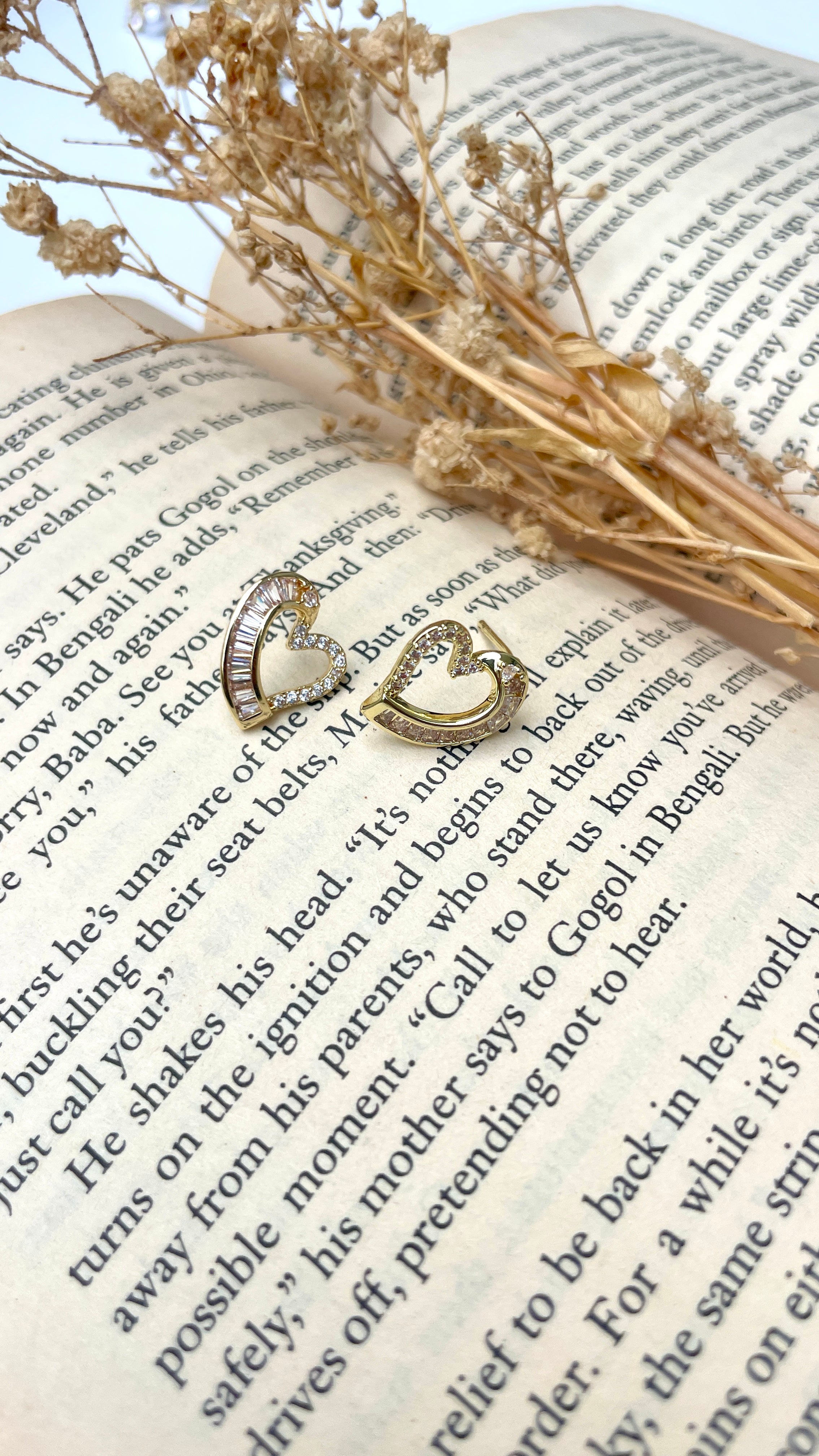 Open Heart Stud