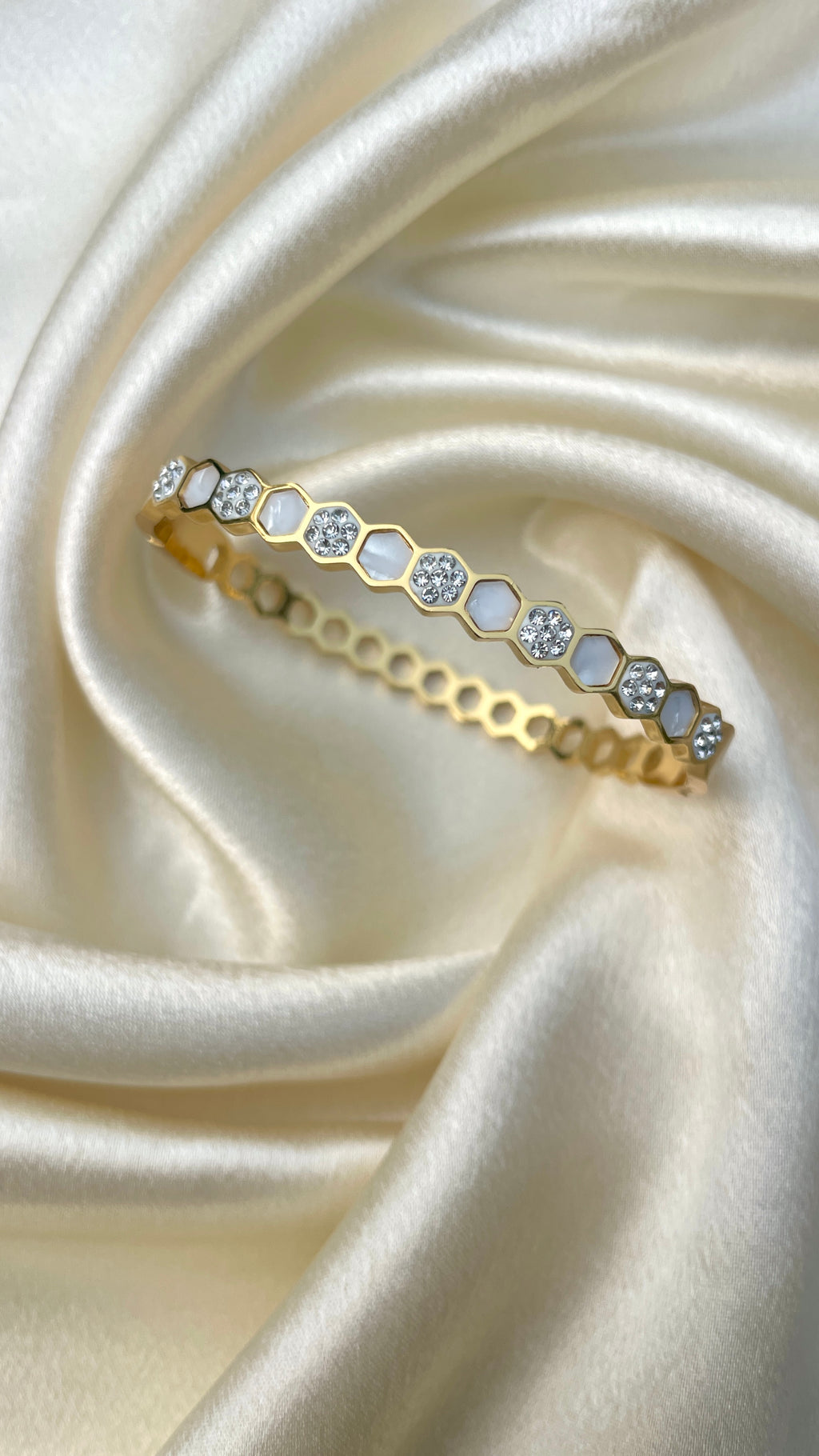 Hexagonal Bangle