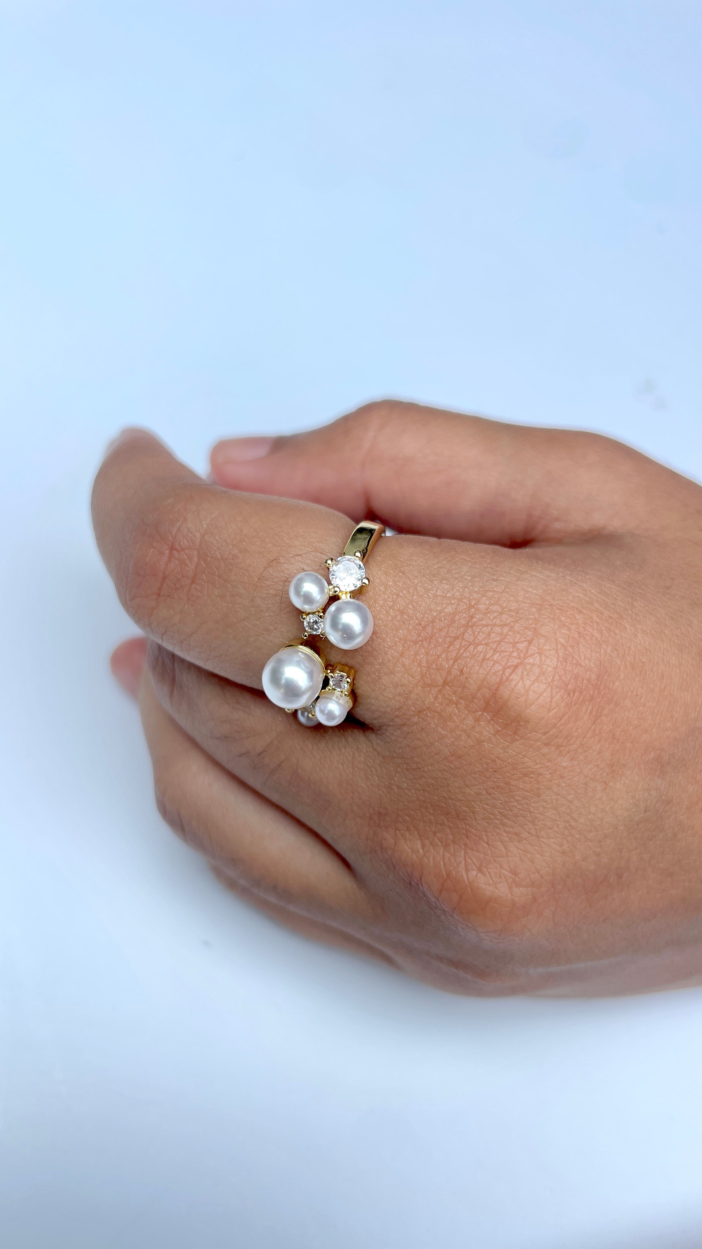 Openable Pearl Ring