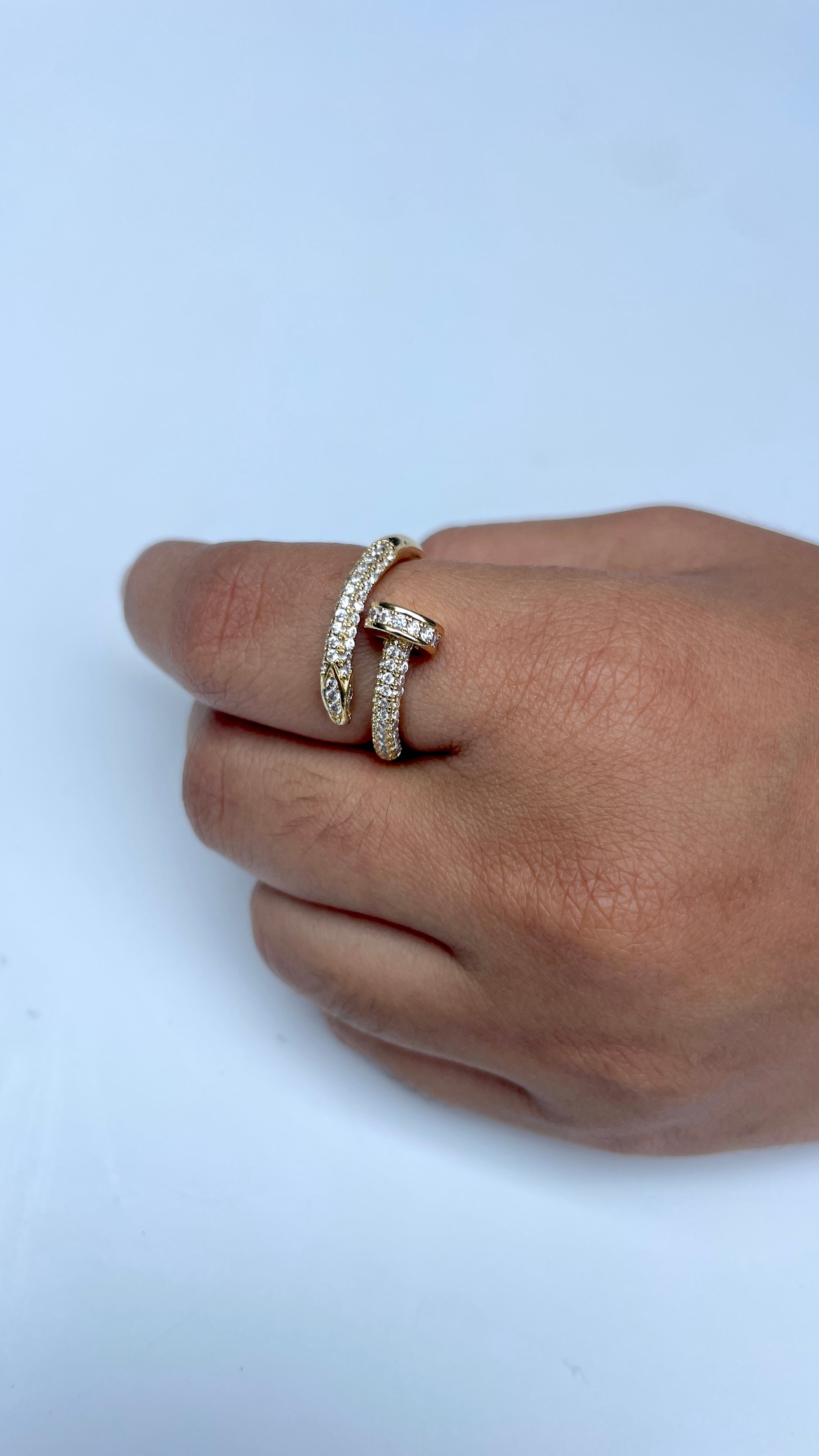 Adjustable Nail Ring
