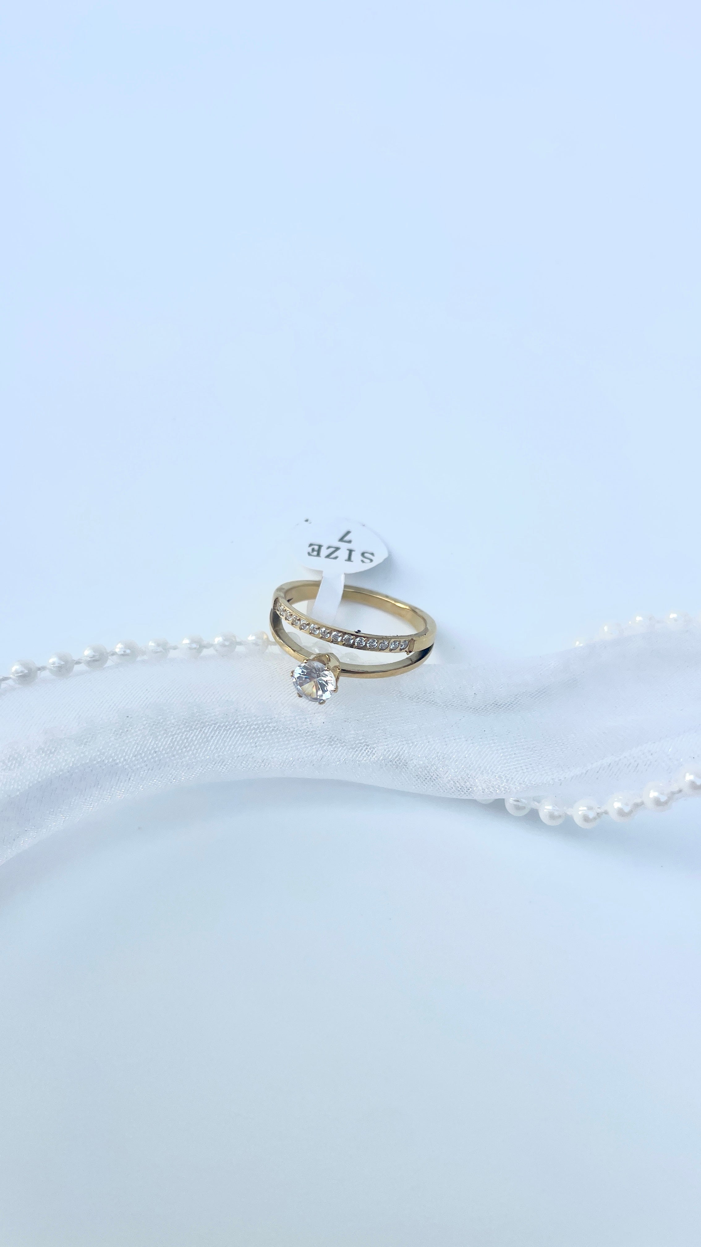 Diamond layer Ring