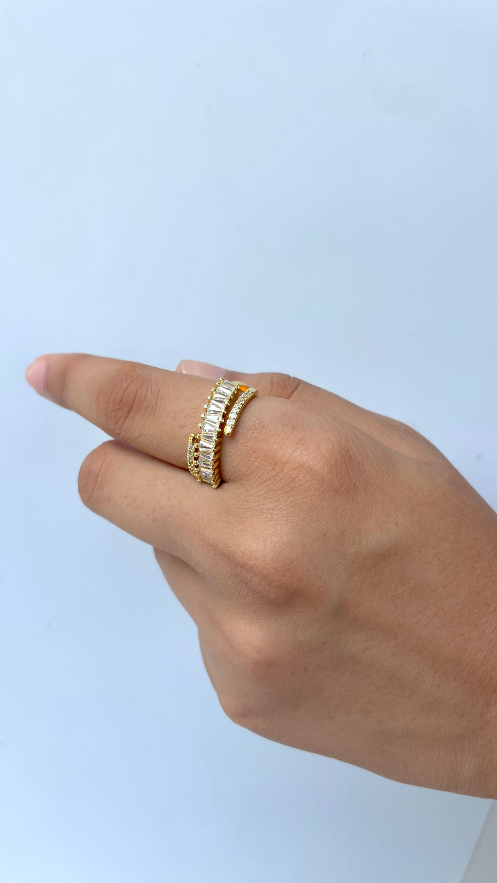 Adjustable Zirconia Ring