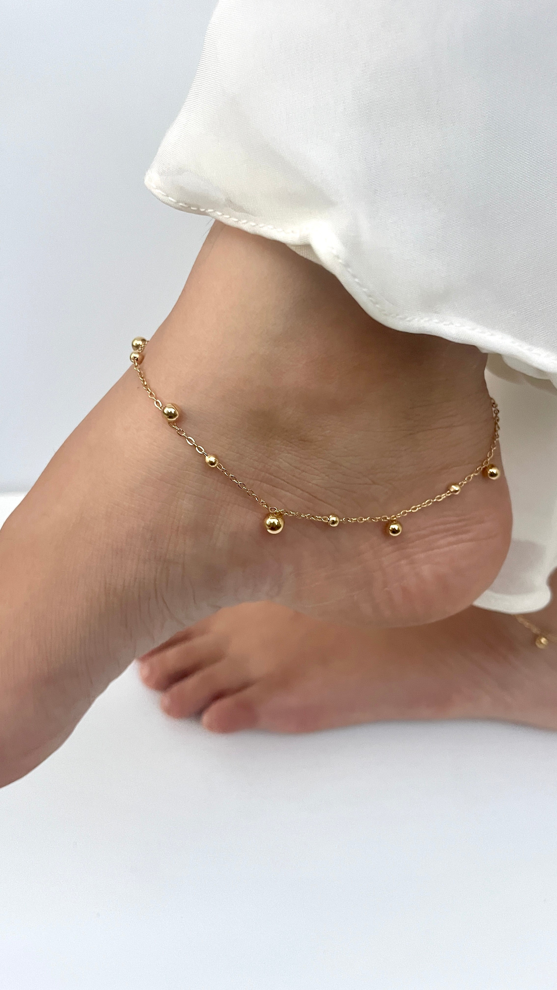 Beaded Charms Anklet