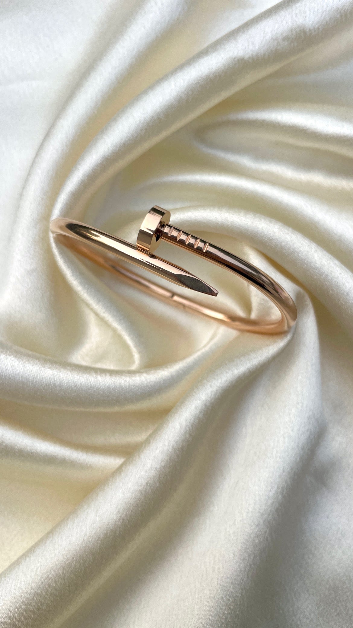 Rose Gold Nail Kada