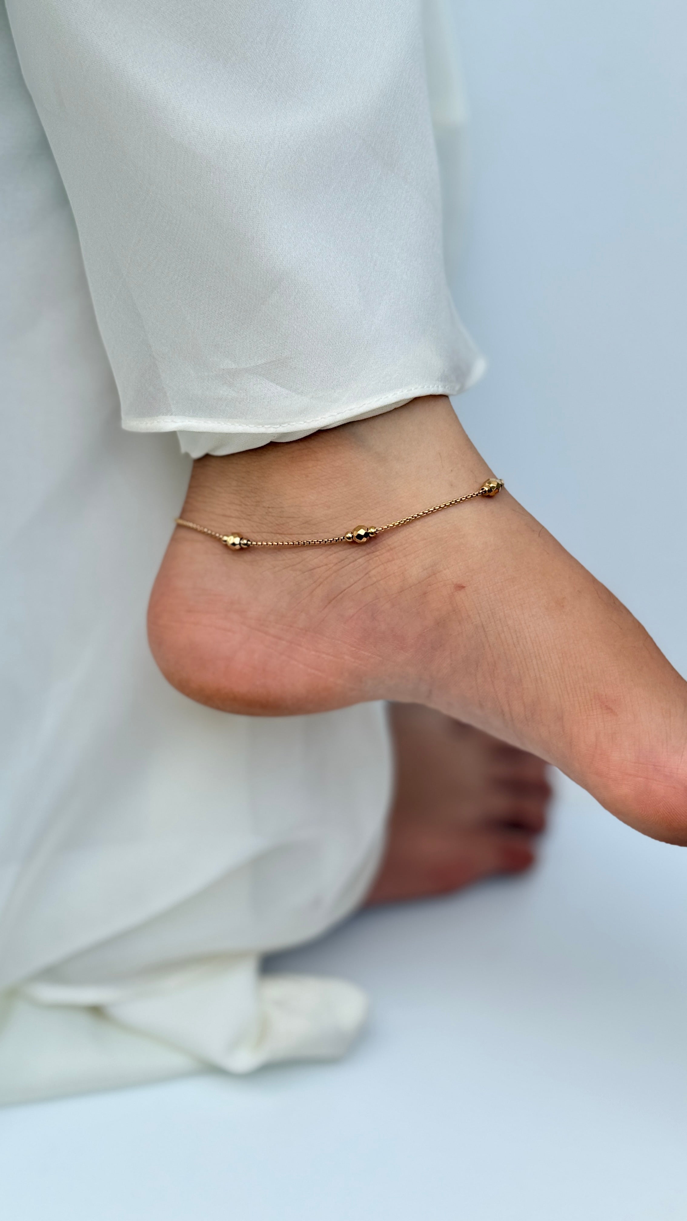 Minimal Glow Anklet(pair)