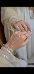 Crystal Bar Hand Chain