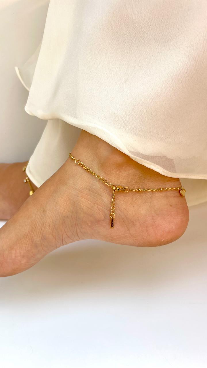 Dainty Heart Anklet
