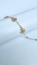 Crystal Bow Bracelet