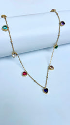 Multiclour Hanging Heart