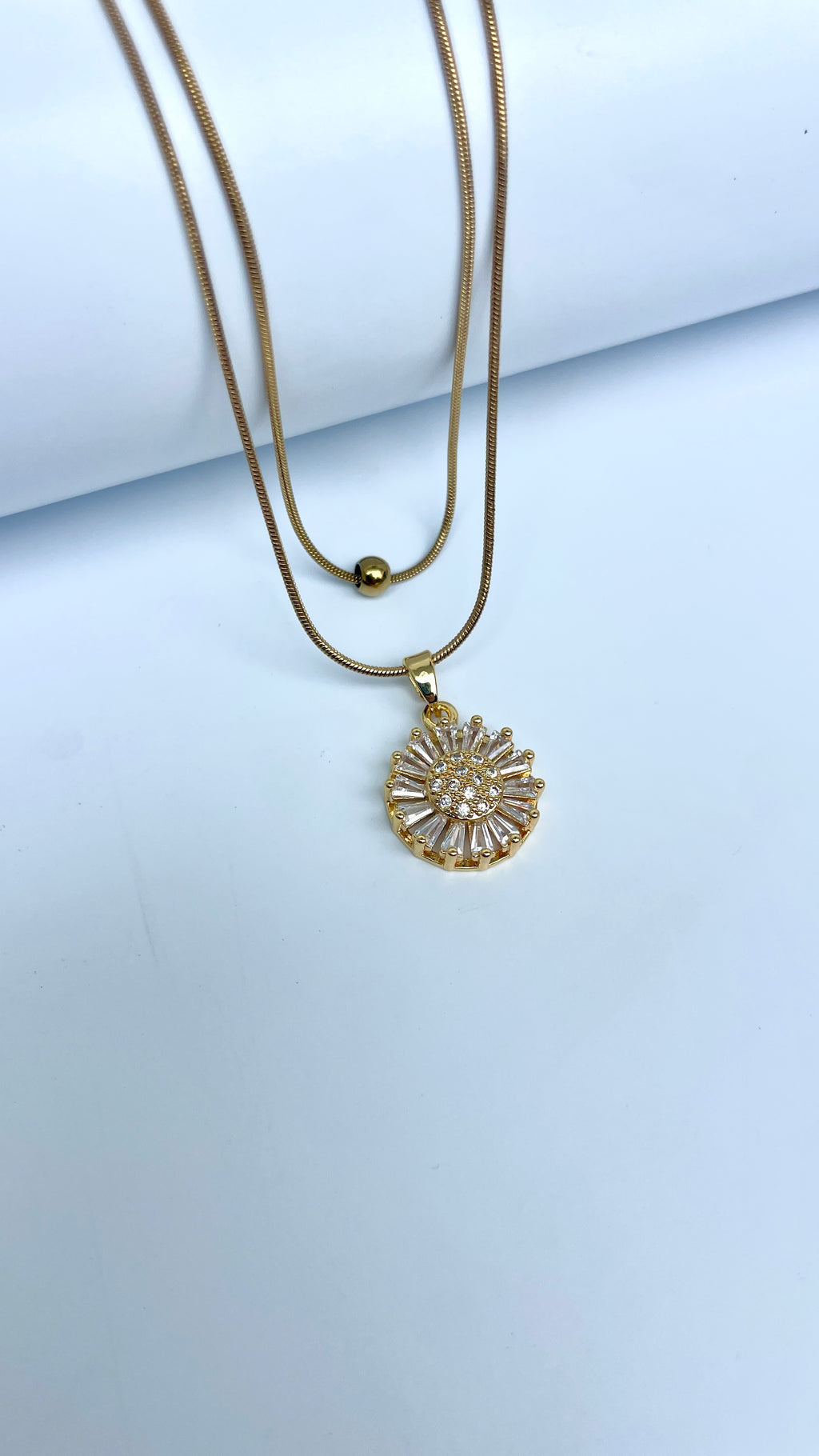 Daisy Layered Necklace