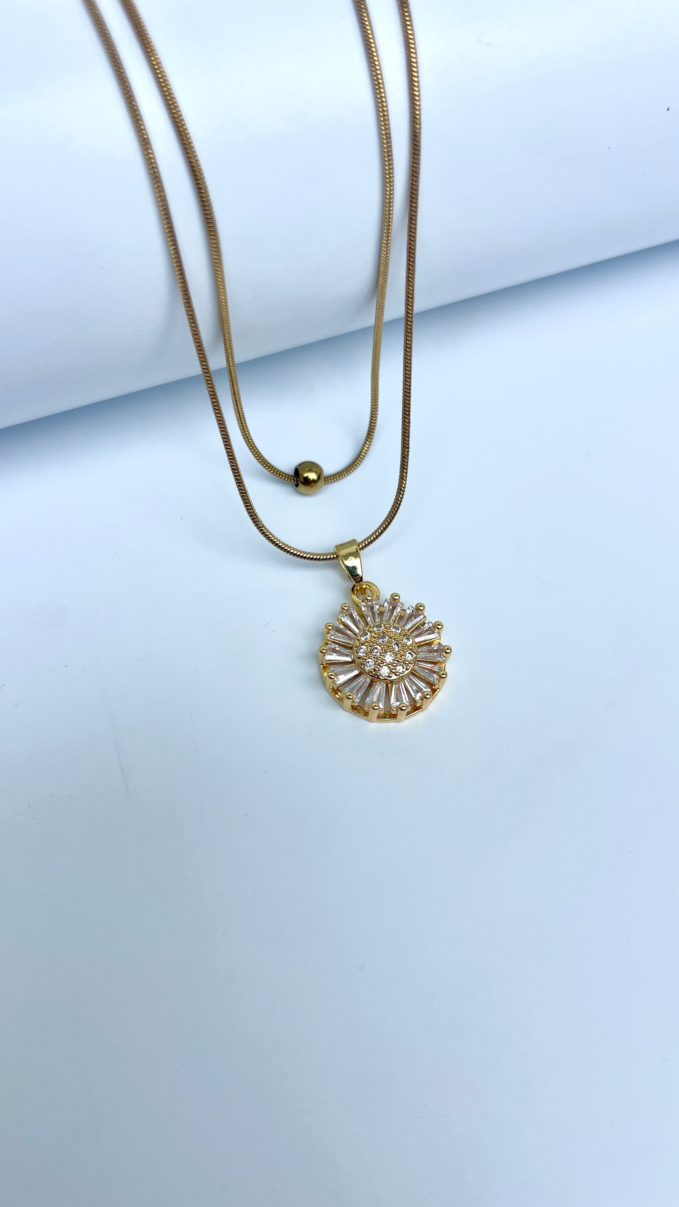 Daisy Layered Necklace