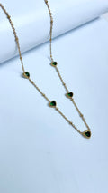 Emarald Heart Necklace