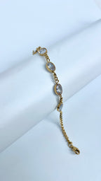 Oval Stone Bracelet