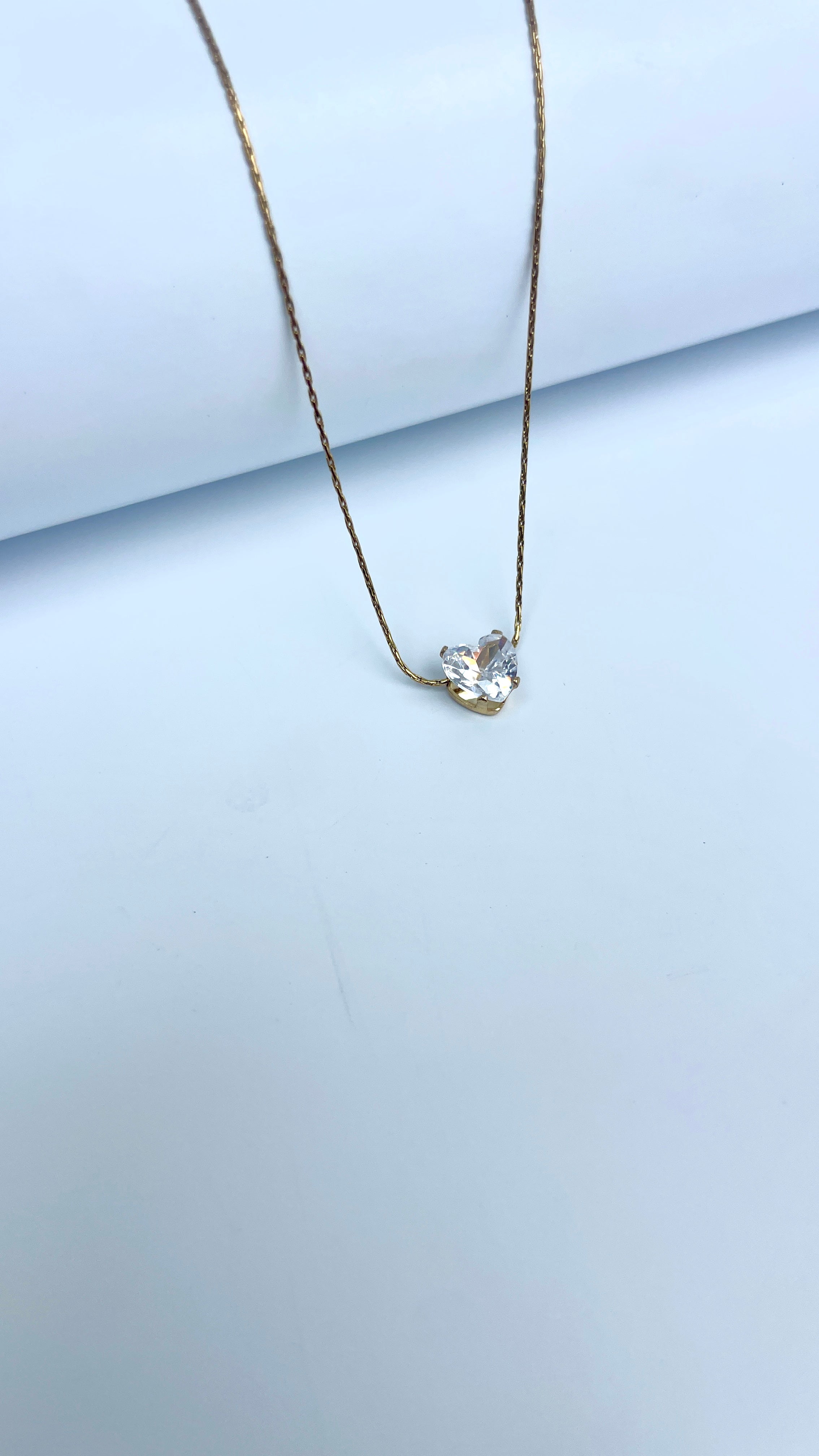 Crystal Heart Pendant