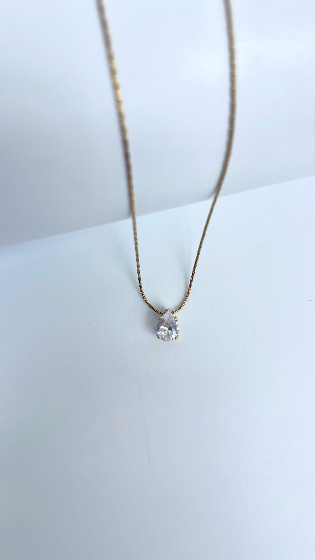 Crystal Drop Pendant