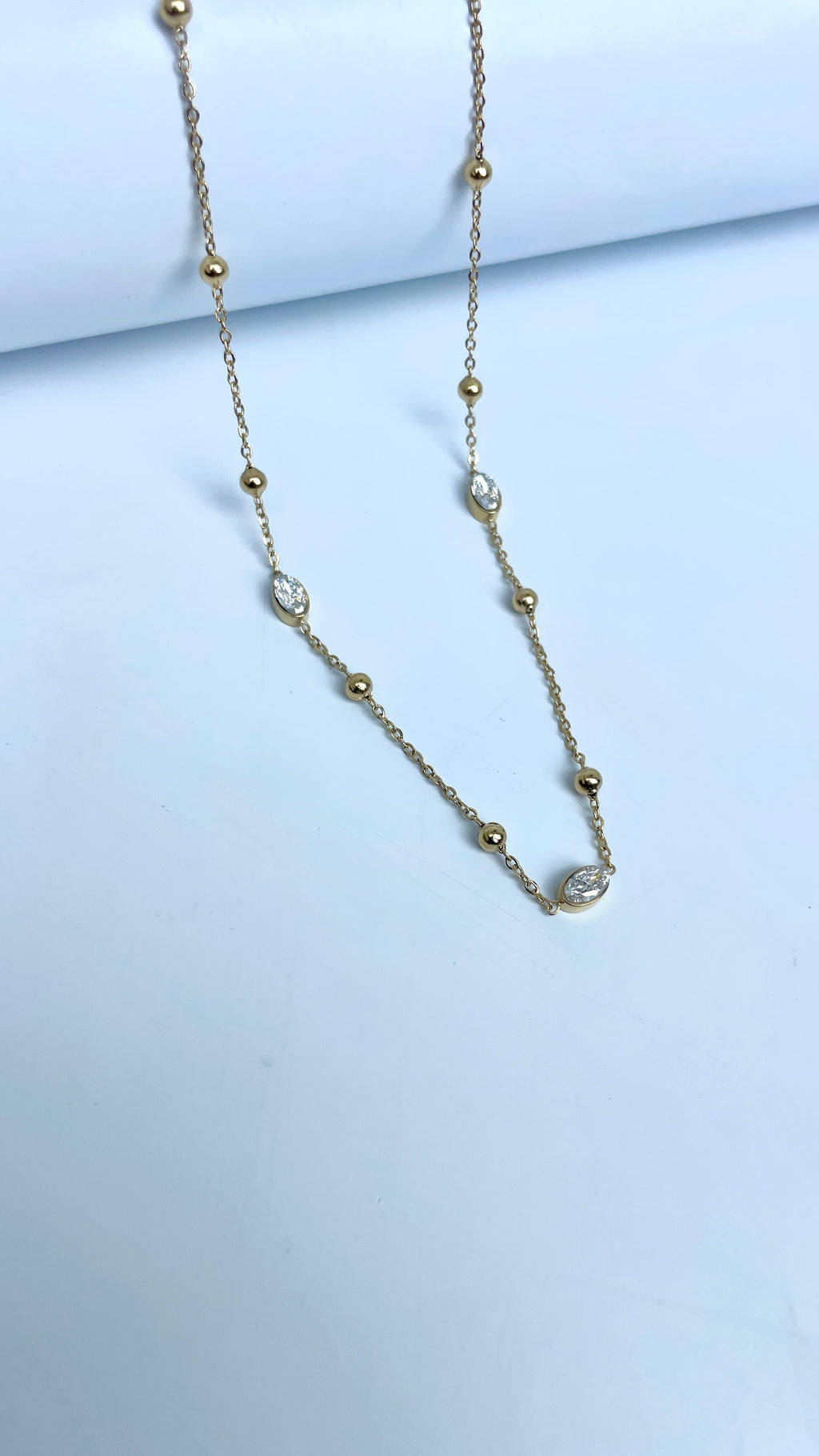 Diamond station Necklace