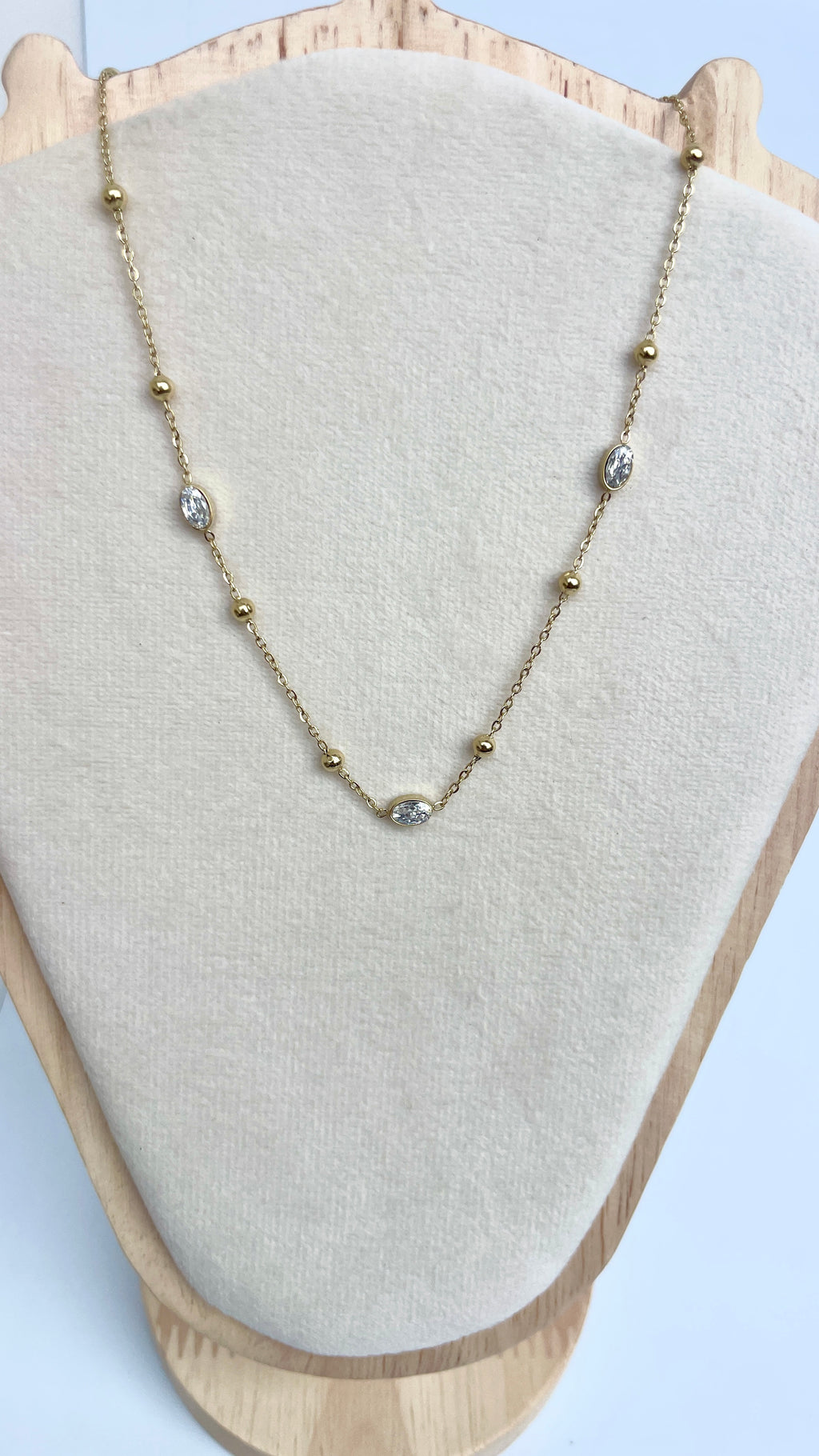 Diamond station Necklace