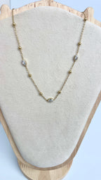 Diamond station Necklace