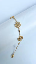 Glided Clover Bracelet