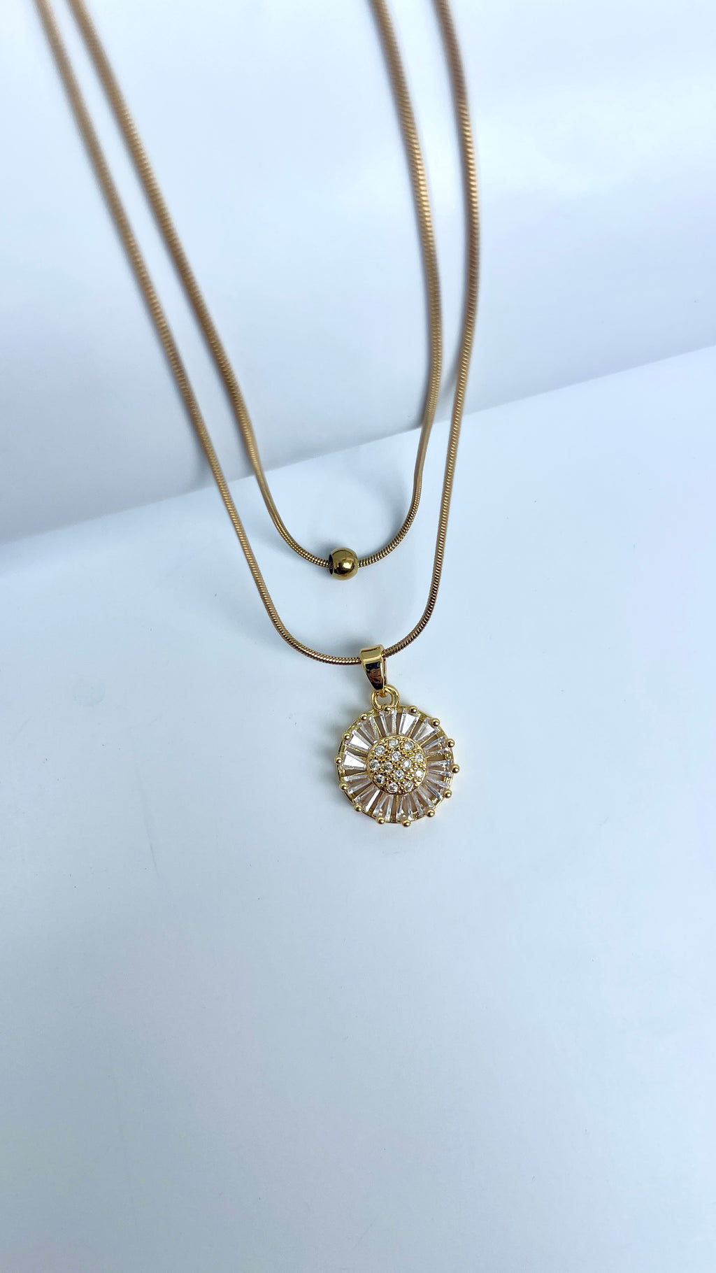 Daisy Layered Necklace