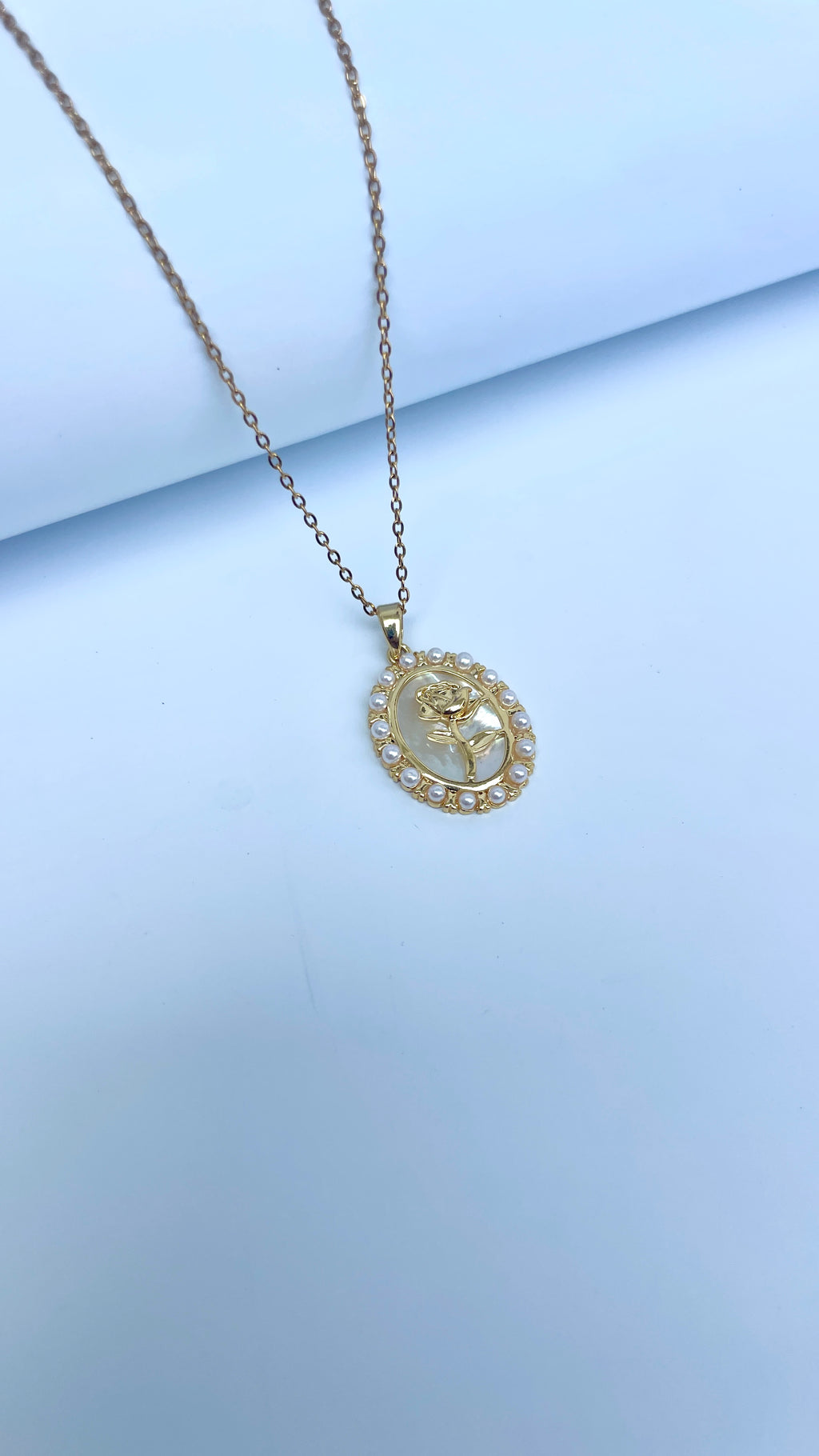 Rosaline Pearl Pendant