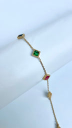 Vintage Inspired Stone Bracelet