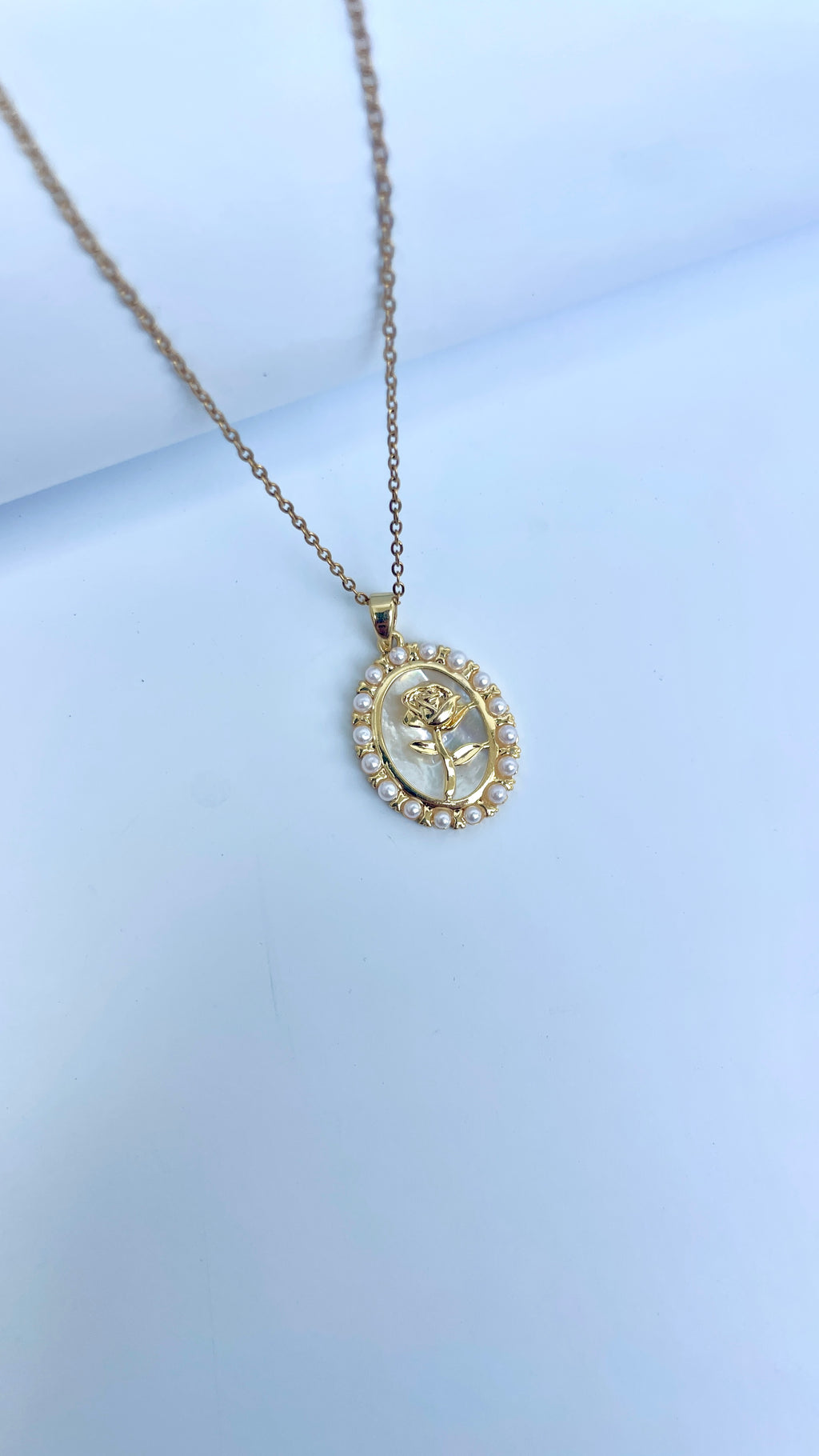 Rosaline Pearl Pendant