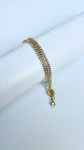 Double Strand Tennis Bracelet