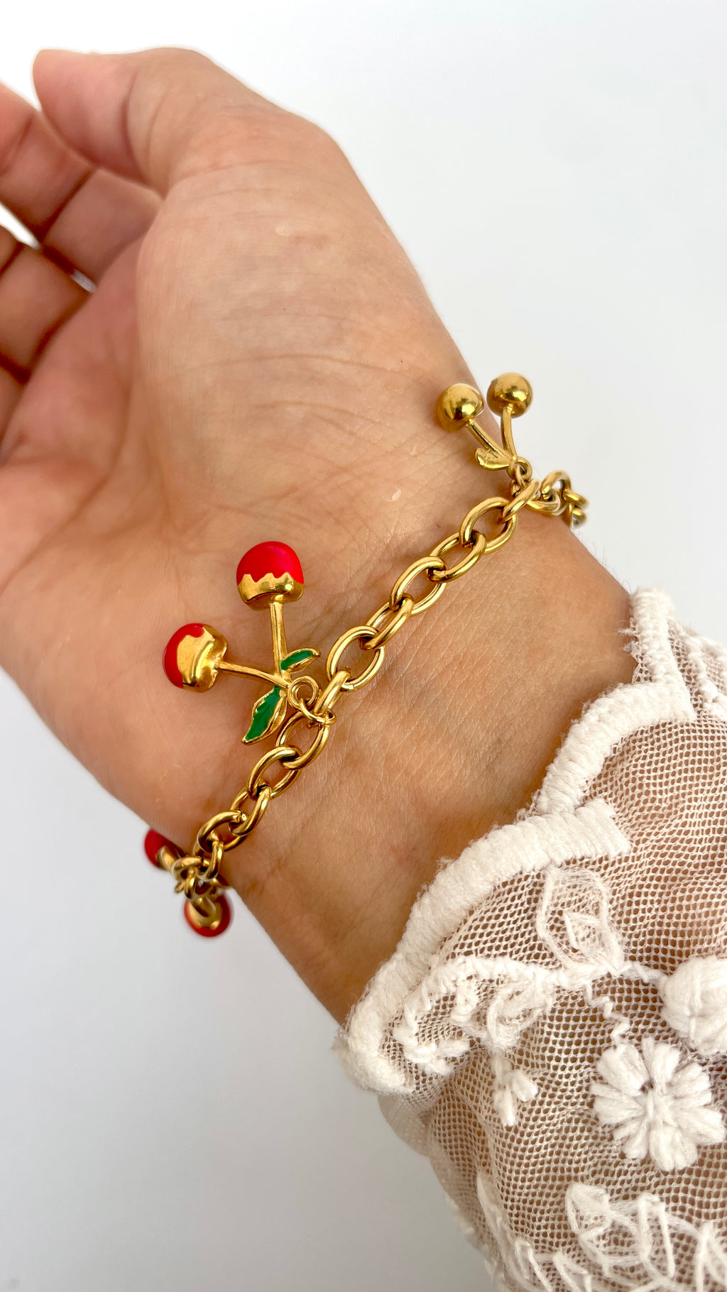 Cherry Bracelet