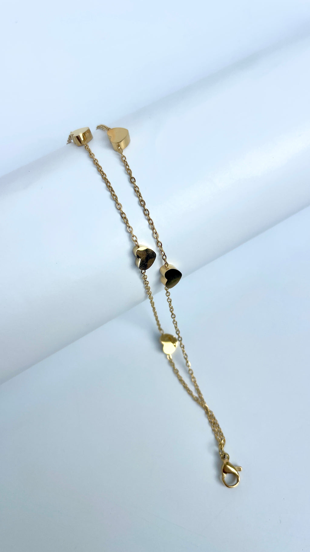Layered Heart Bracelet