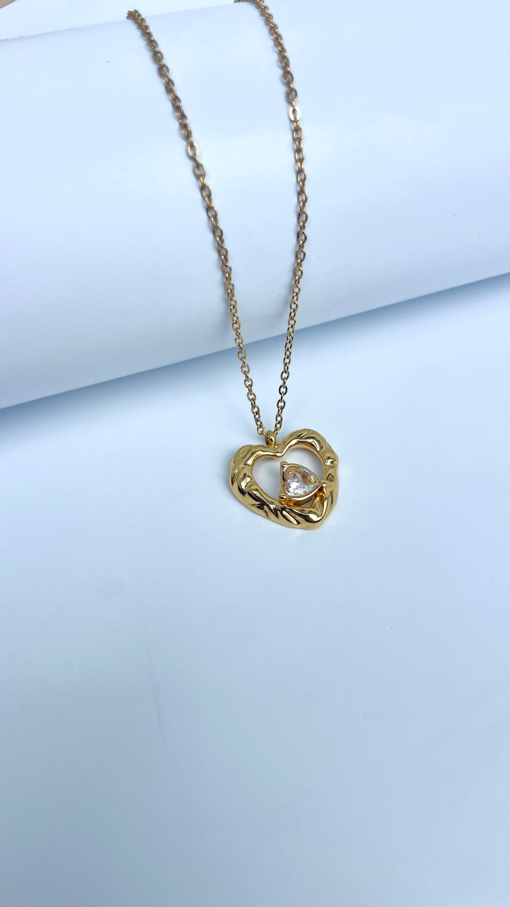 The Glided Heart Pendant