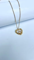 The Glided Heart Pendant