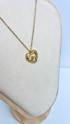 The Glided Heart Pendant