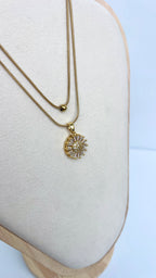 Daisy Layered Necklace