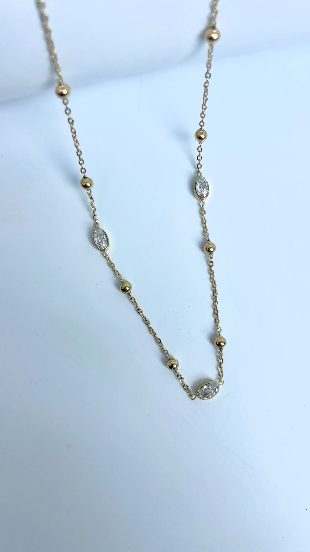 Diamond station Necklace