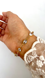 Oval Stone Bracelet
