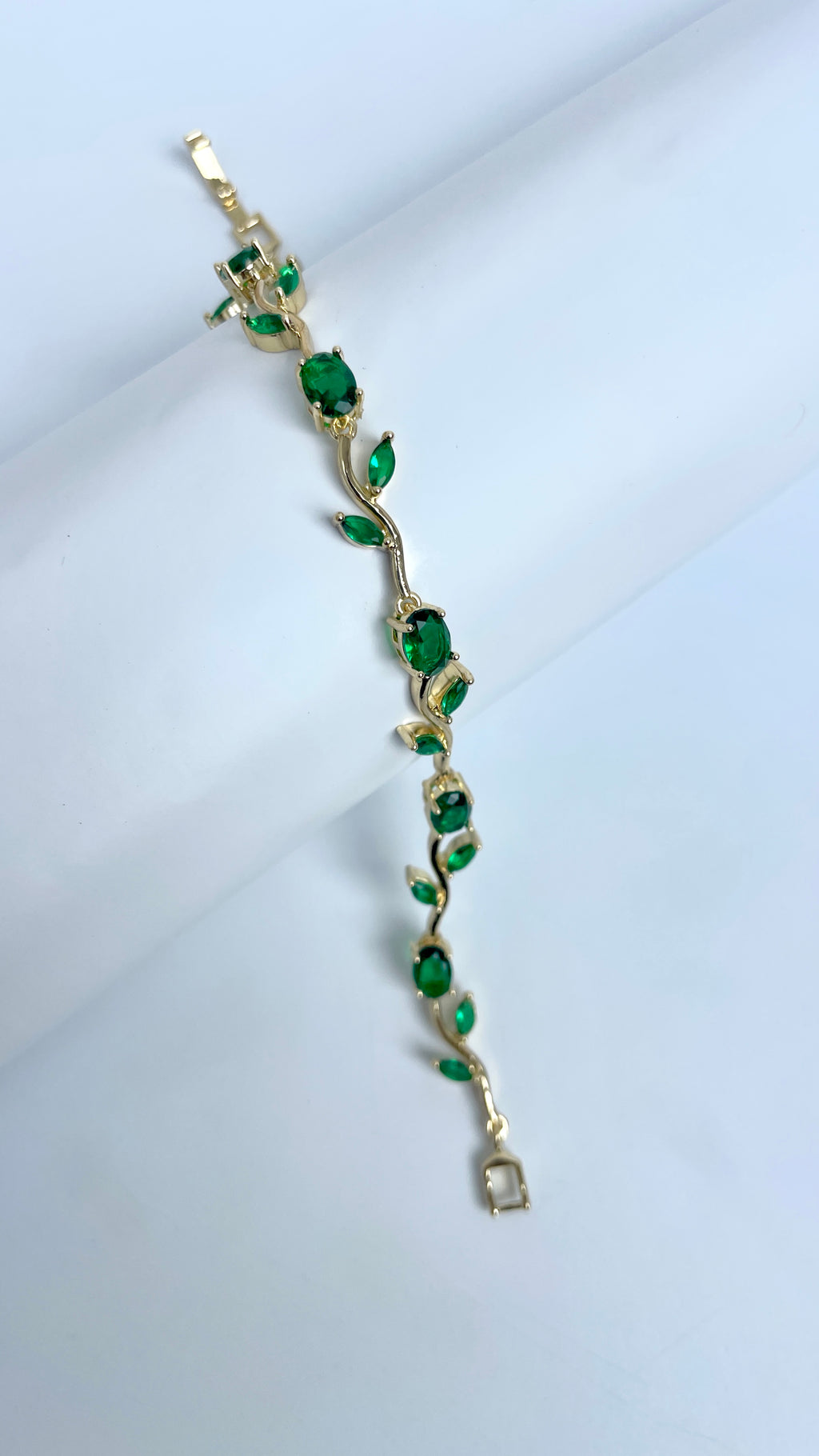 Green Tulip Bracelet