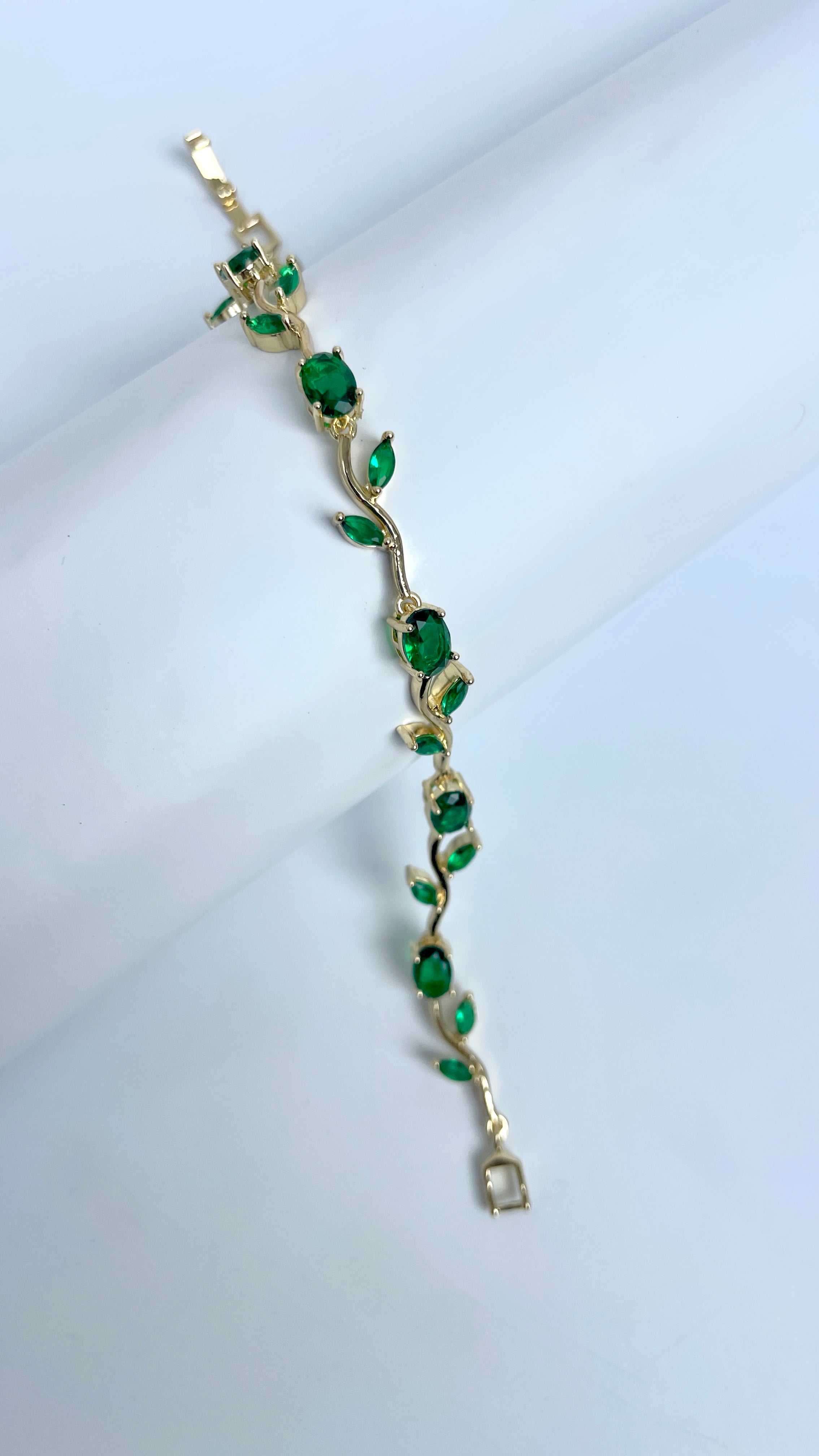 Green Tulip Bracelet