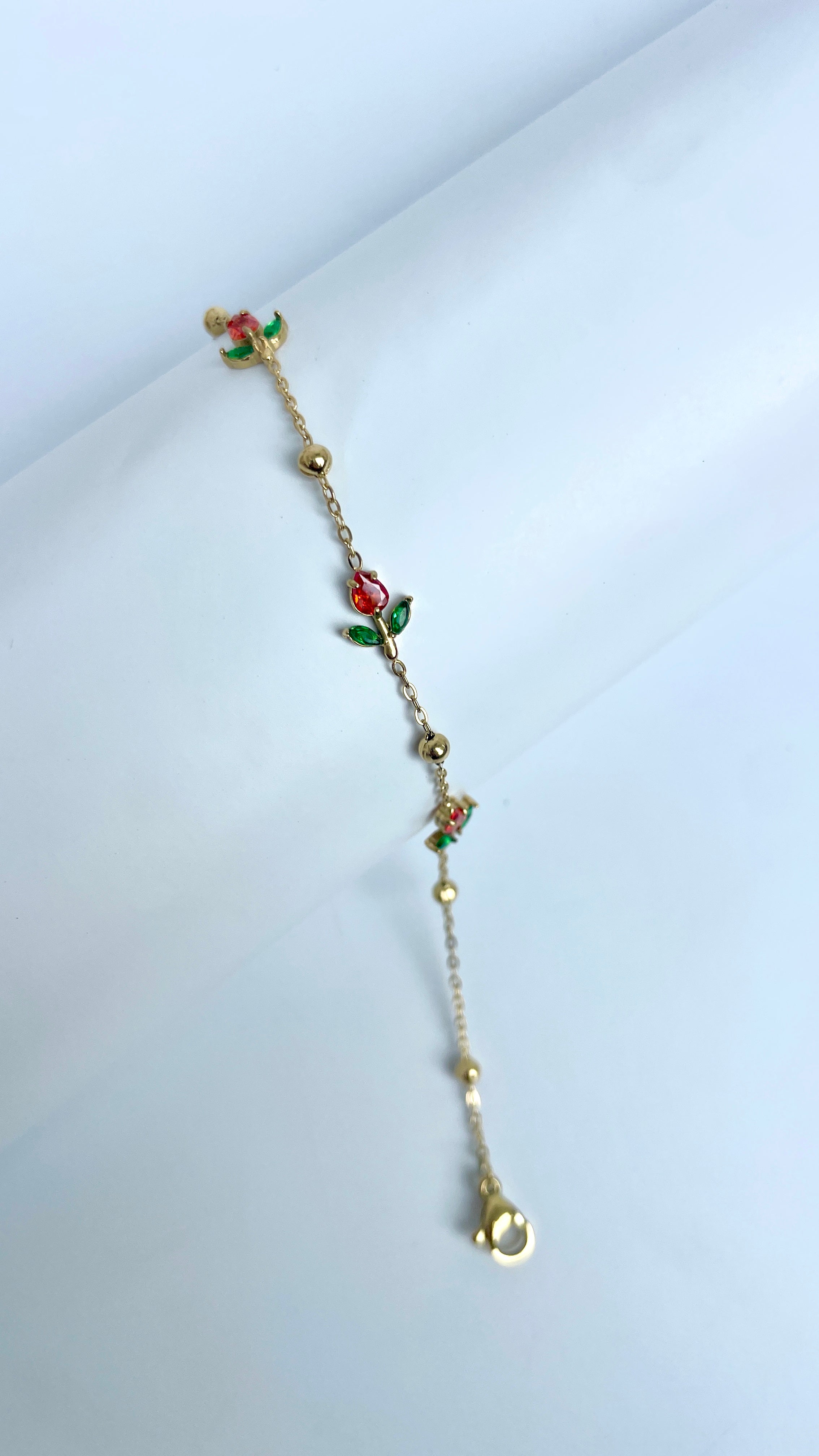 Tiny Tulip Bracelet