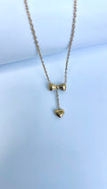 Hanging Bow Necklace