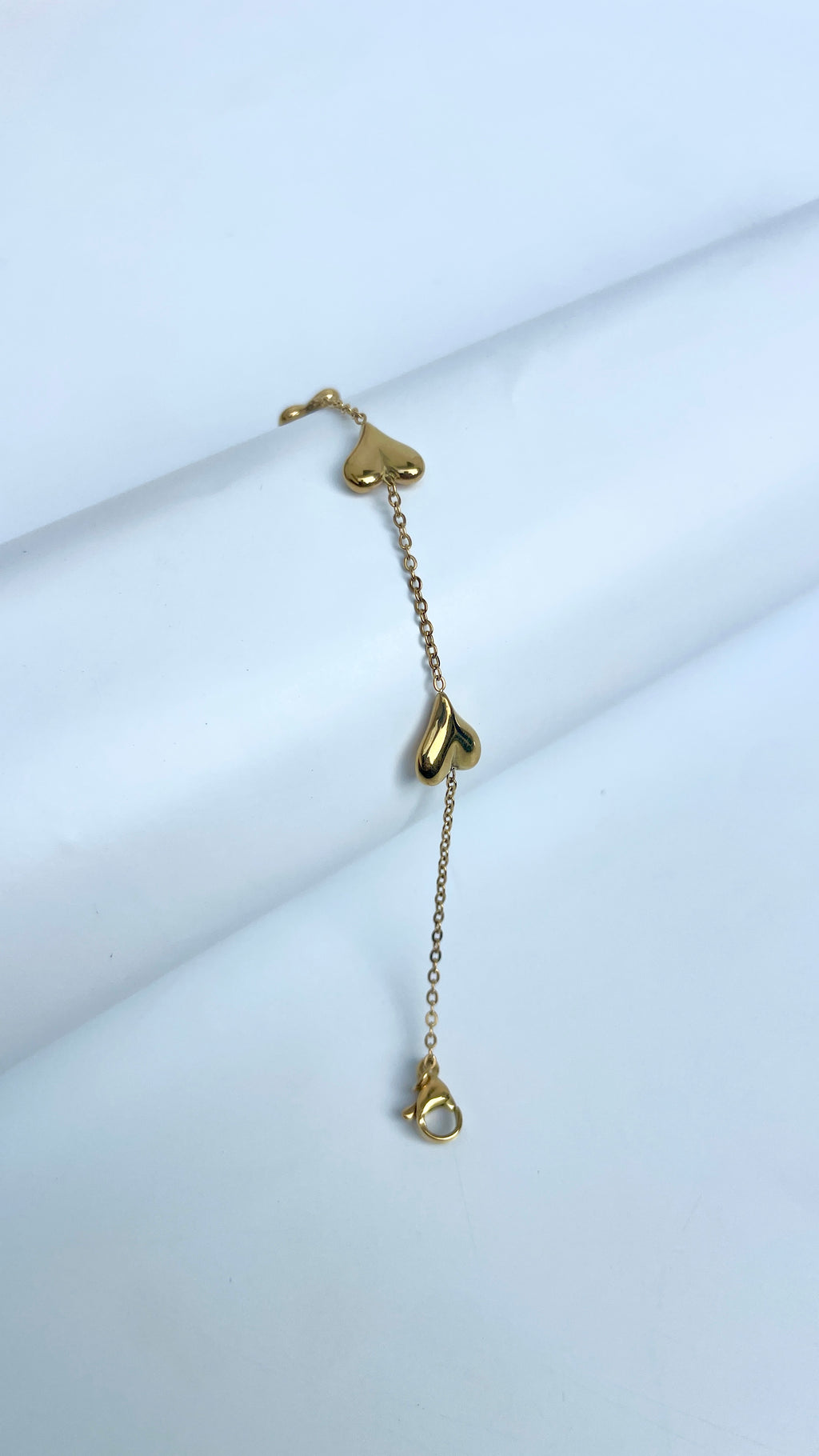 Gold Heart Bracelet