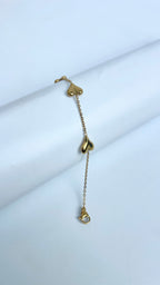 Gold Heart Bracelet