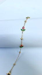 Tiny Tulip Bracelet