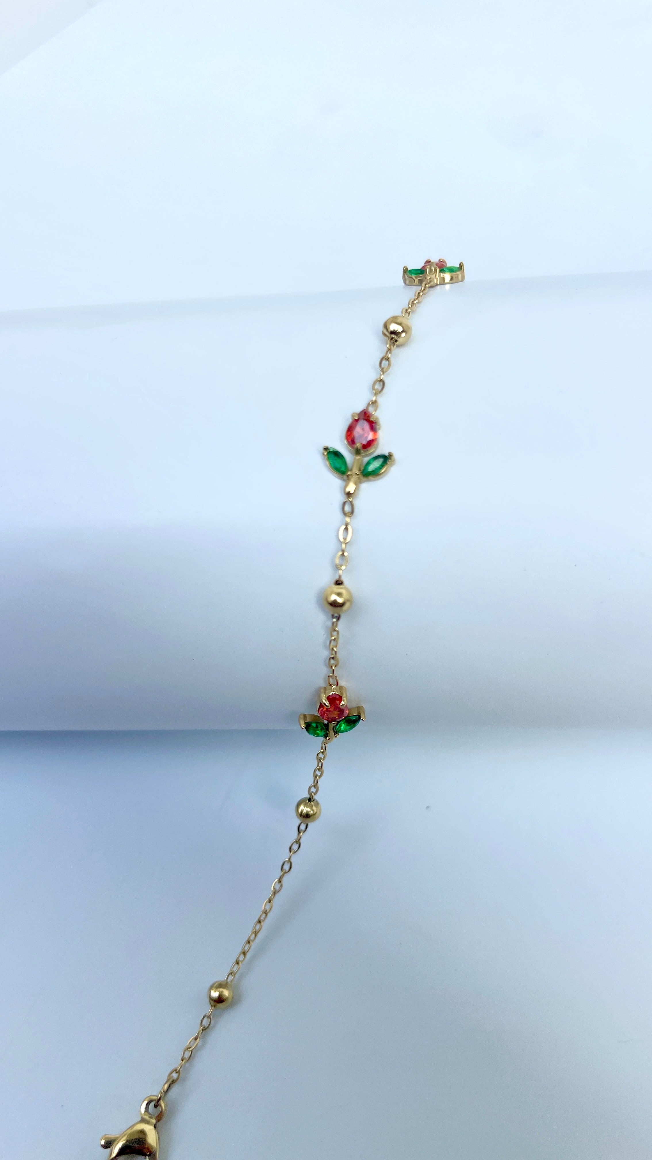 Tiny Tulip Bracelet