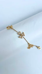 Crystal Bow Bracelet