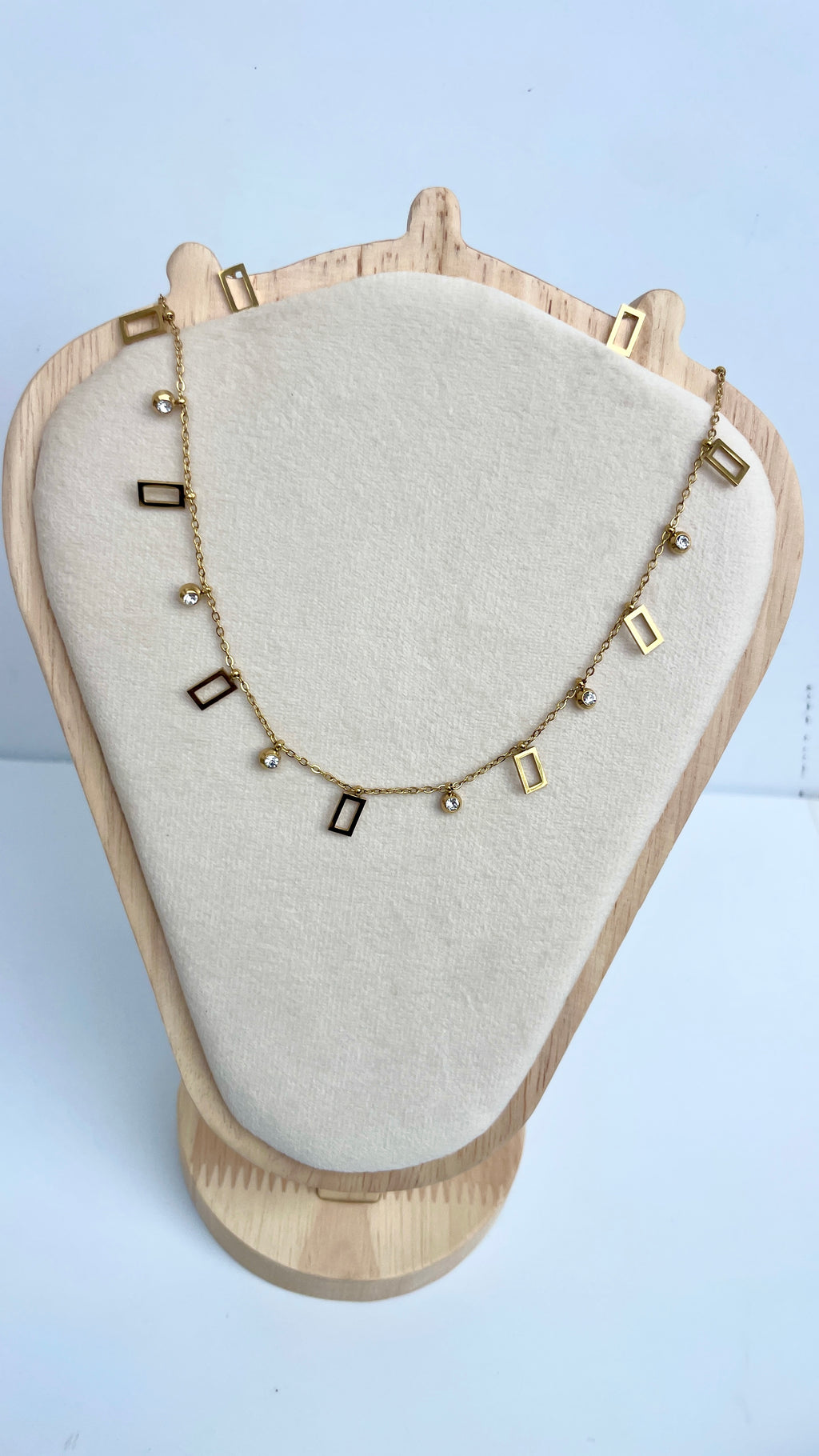 Square Charms Necklace