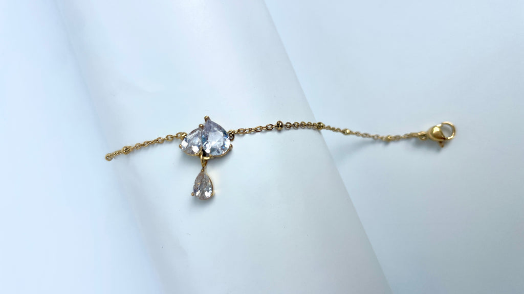 The Crystal Bow Bracelet